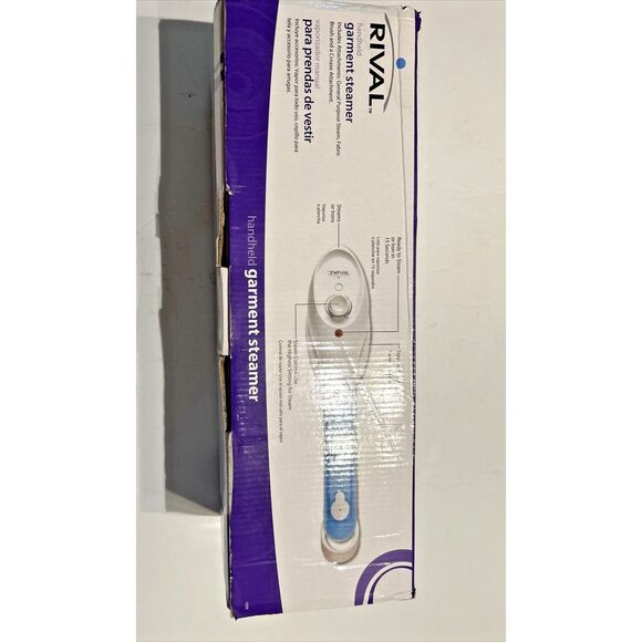 Rival Handheld Garment Clothes Steamer with Attachments & manual  11570 tested‎ - Picture 9 of 11